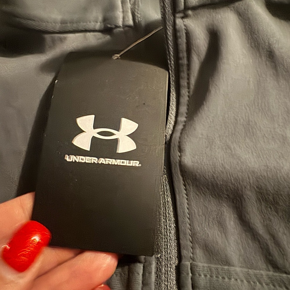 Under Armour Women's Dark Gray Half Zip